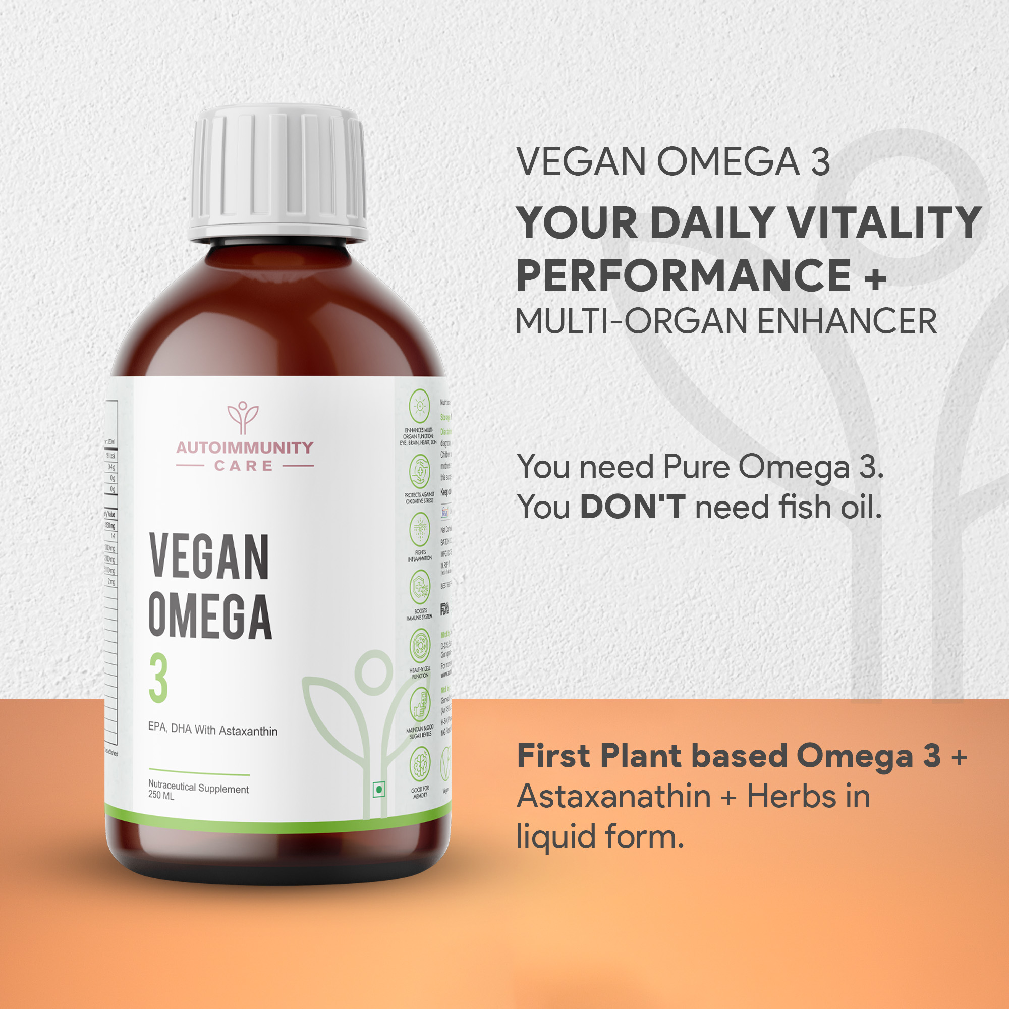 Autoimmunity Care Vegan Omega 3