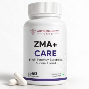 AutoimmunityCare ZMA+ Care, zinc magnesium B6 supplement for sleep, muscle repair and recovery