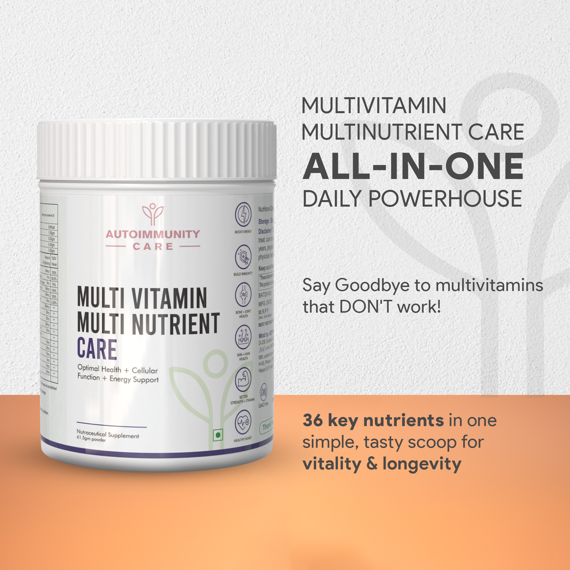 Autoimmunity Care Multi Vitamin Multi Nutrient Care