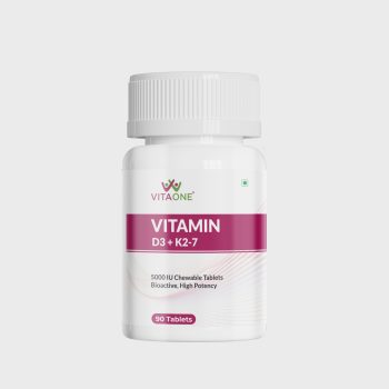 VITAONE VITAMIN D3 + K2-7