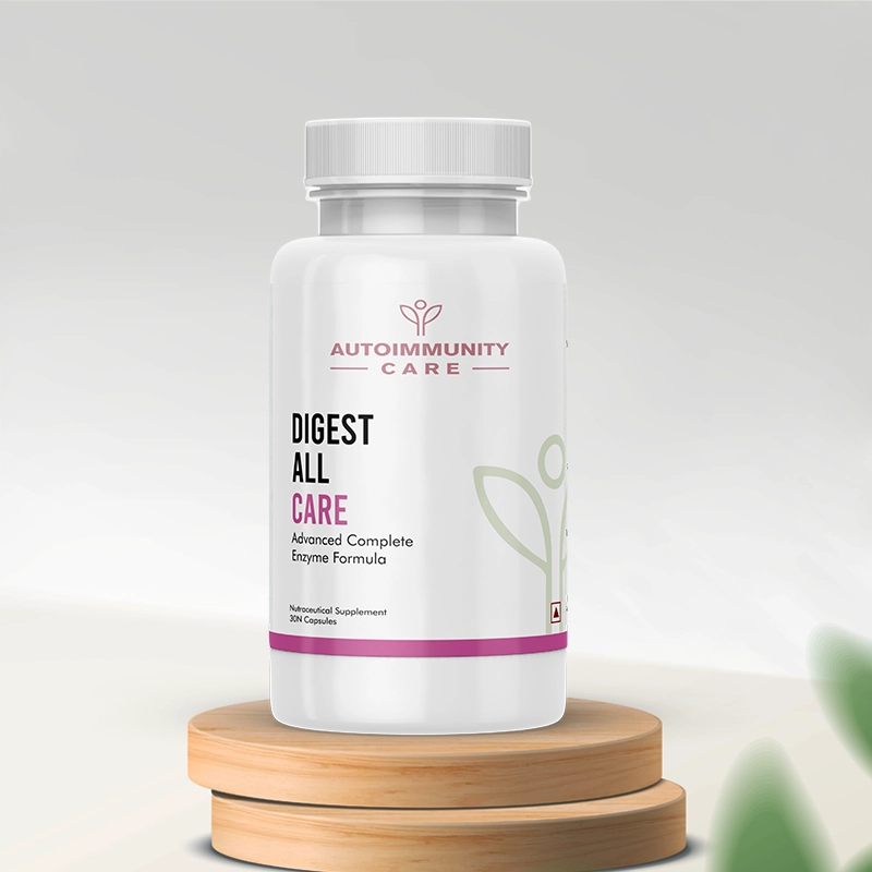 Autoimmunity Care Digest All Care | Advanced All-in-1 Digestive Enzymes for Digestion Support | Prevents Indigestion