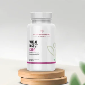 Autoimmunity Care Wheat Digest Care | Gluten + Gliadin Digestive Enzyme Supplement | For Gluten Digestion