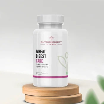 Autoimmunity Care Wheat Digest Care | Gluten + Gliadin Digestive Enzyme Supplement | For Gluten Digestion