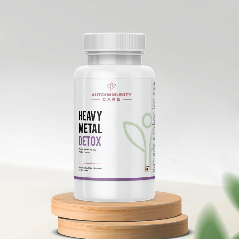 Autoimmunity Care Heavy Metal Detox Capsules | Liver cleanse & Detox Supplement for men & women | Zeolite Clay