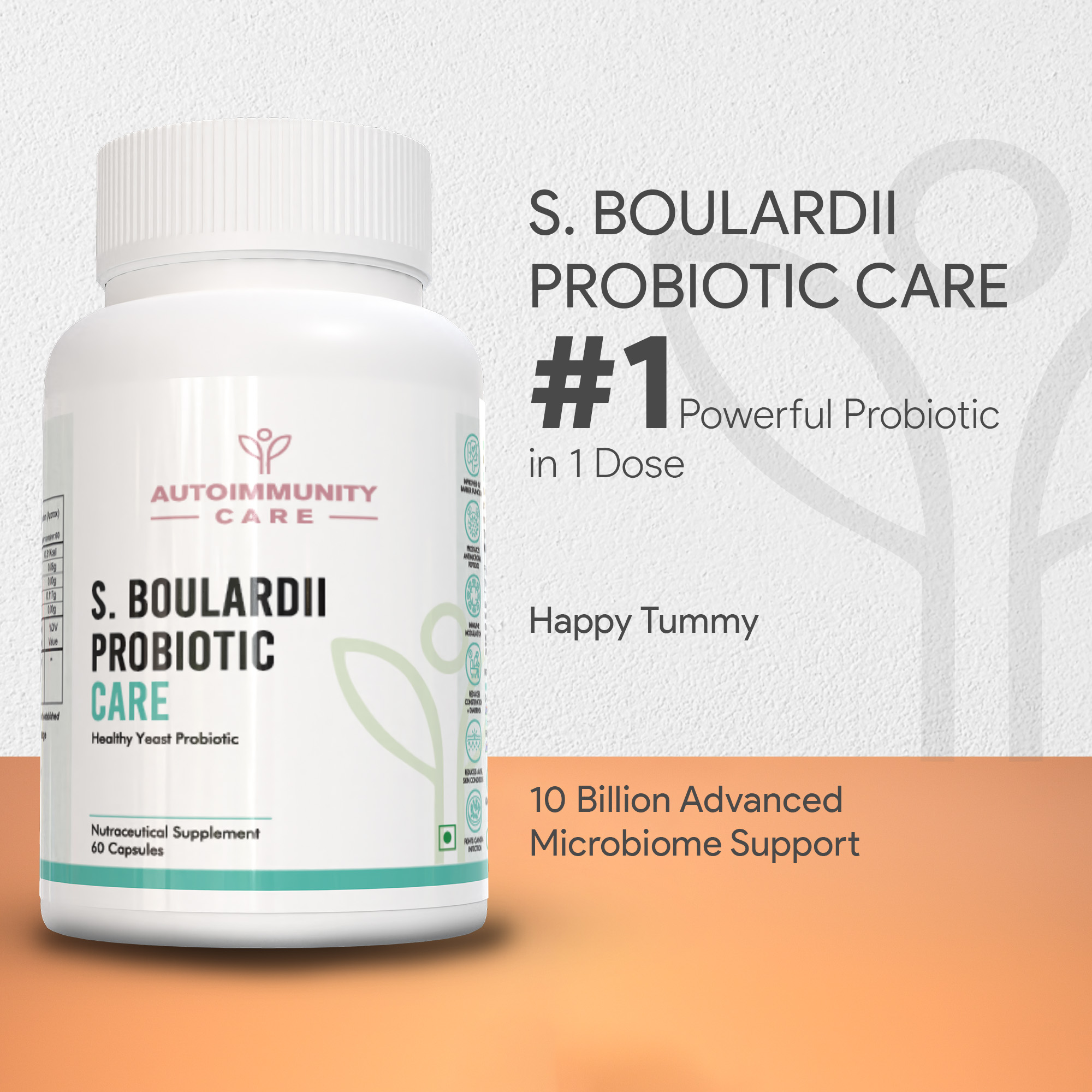 Autoimmunity Care S. Boulardii Probiotic Care