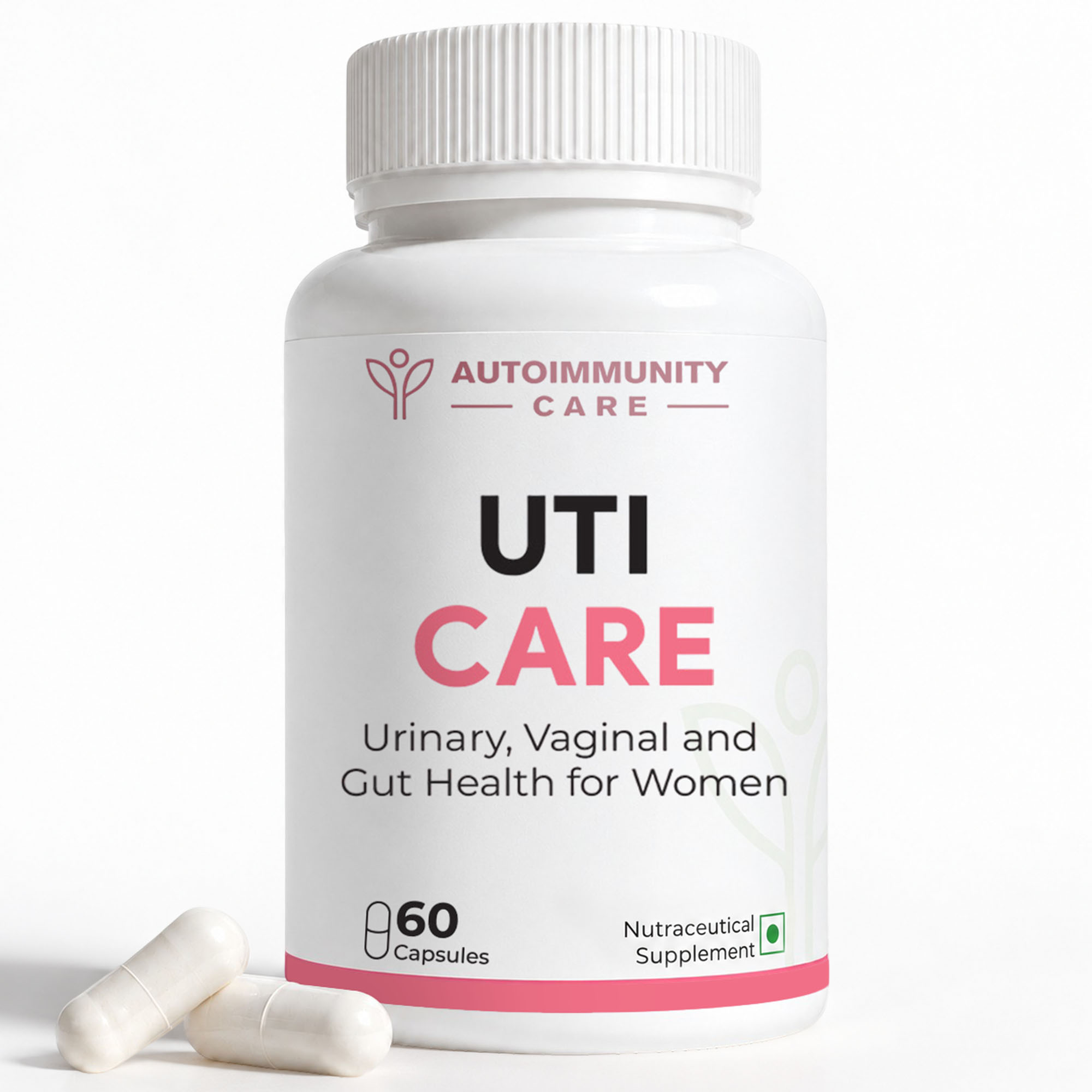 AutoimmunityCare UTI Care, urinary tract health supplement for women and men