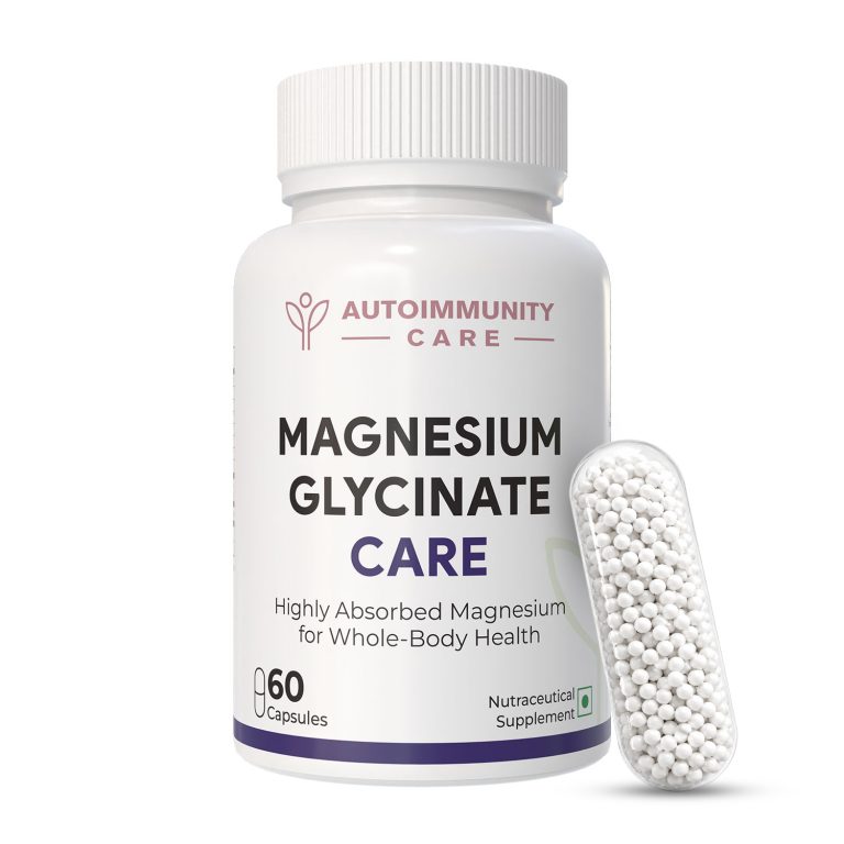 Magnesium Glycinate Care — 210mg slow-release bisglycinate pellets for sleep, stress and nerve-muscle recovery