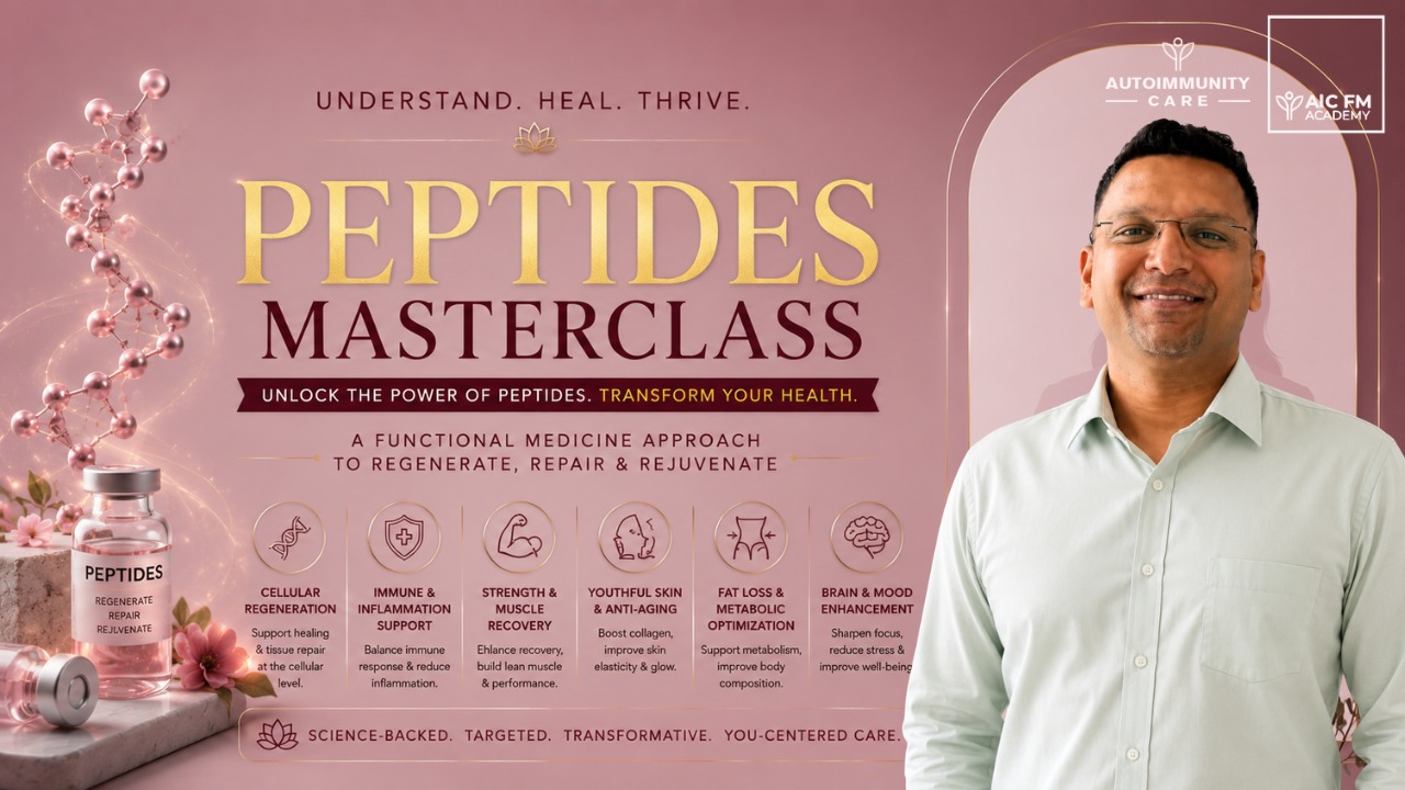 Peptide therapy clinical masterclass for health practitioners by Dr. Ashwani Garg