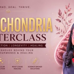 Mitochondria masterclass covering mitophagy, biogenesis, and cellular energy pathways for practitioners
