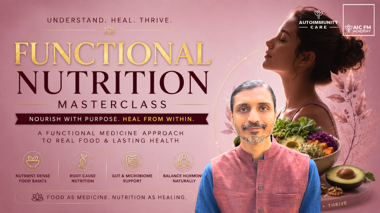 Functional nutrition masterclass covering elimination diets and therapeutic plate-building for practitioners
