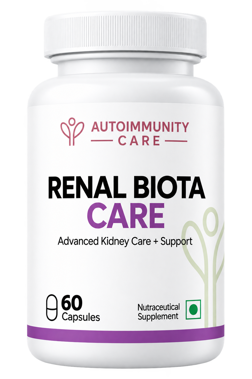 Renal Biota Care — 100 Billion CFU 9-strain probiotic for kidney health, CKD support and uremic toxin reduction