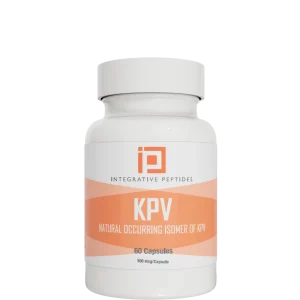 Integrative Peptides KPV Capsules — 500mcg bioavailable KPV tripeptide for anti-inflammatory, gut, immune and skin health support
